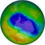 Antarctic Ozone 1992-10-18